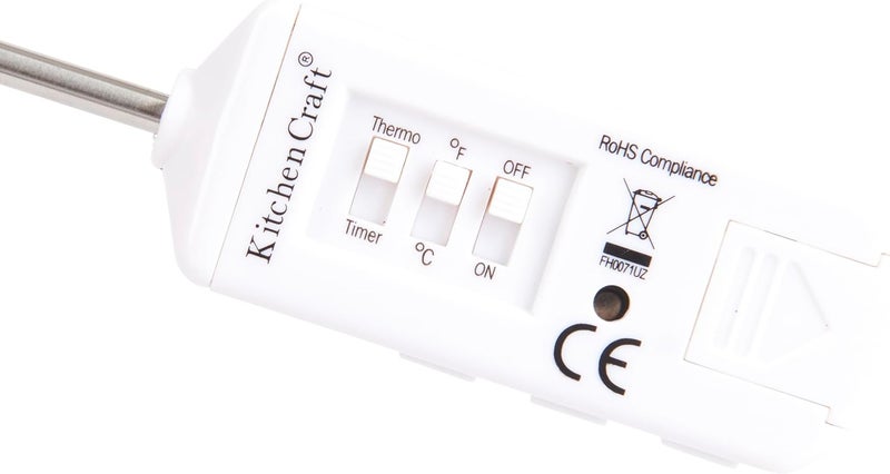 KitchenCraft Cooking Thermometer Probe and Digital Timer - Image 3