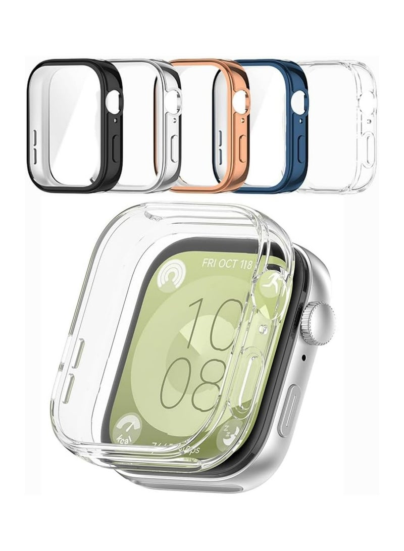 إكس ليفيل 5PCS لينة TPU حامي الشاشة غطاء الحالة ل هواوي ساعة تناسب 3 - Image 1