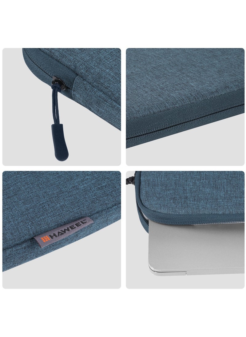 HAWEEL 14-15-Inch Sleeve Case Zipper Laptop Handbag(blue)  - Image 3