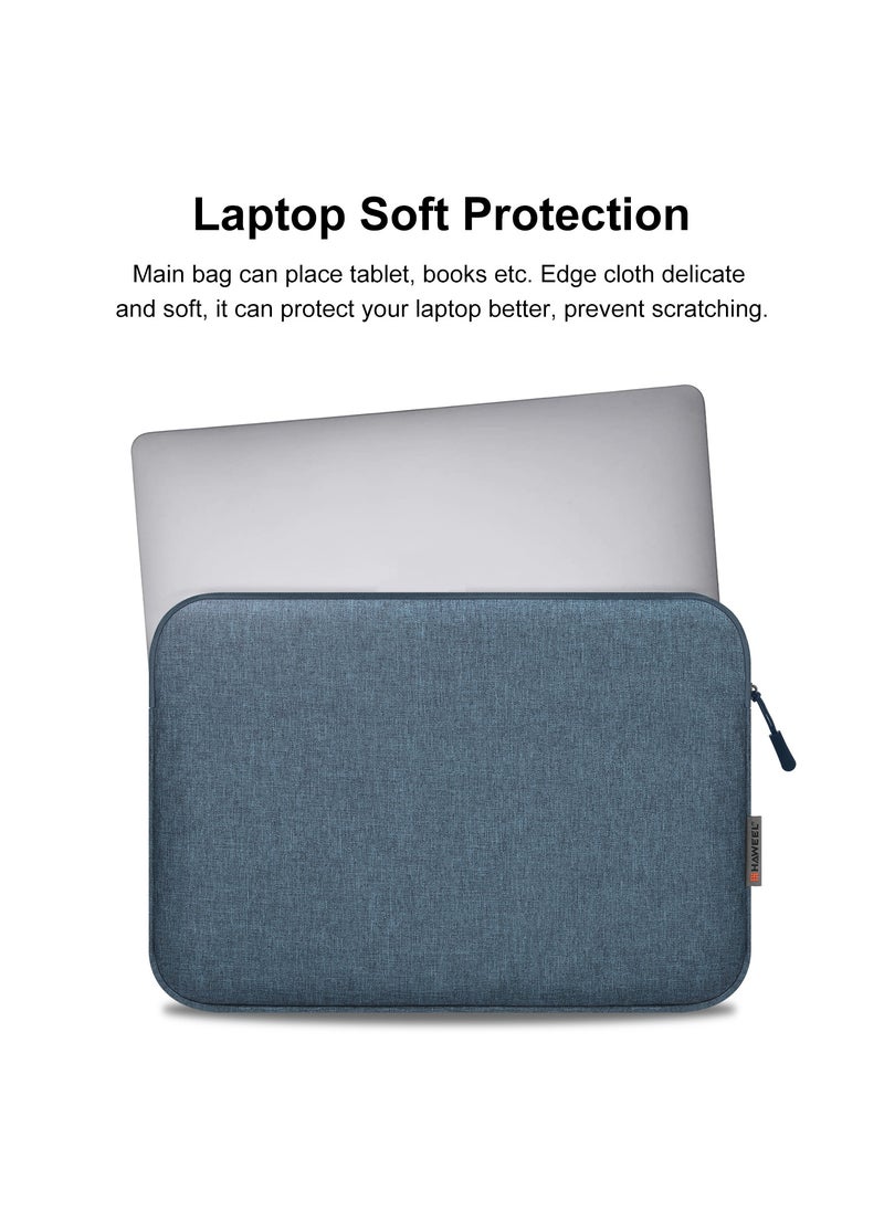 HAWEEL 14-15-Inch Sleeve Case Zipper Laptop Handbag(blue)  - Image 5