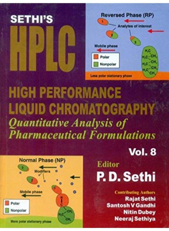 Sethi's HPLC High Performance Liquid Chromatography: Quantitative Analysis of Pharmaceutical Formulations, Volume 8