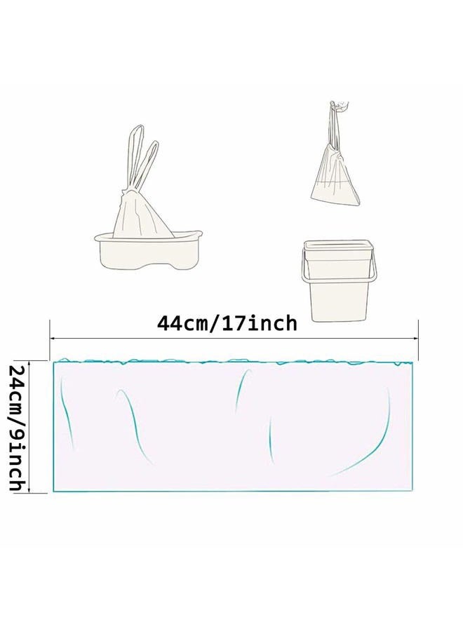 Anyumocz 100 Pack Potty Chair Liners Disposable,Drawstring Training Toilet Seat Liner Bags Cleaning Bag for Kids Toddlers Outdoors Travel - Image 2