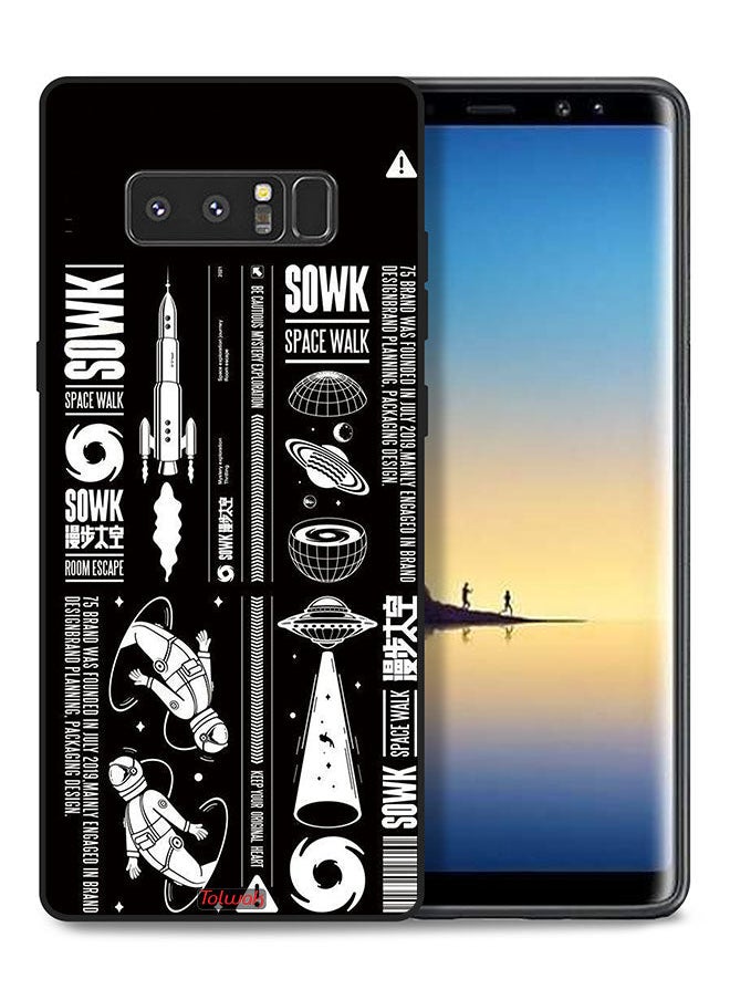 Tolwak - Samsung Galaxy Note 8 Protective Case Cover Sowk Space Walk Sticker - Image 1