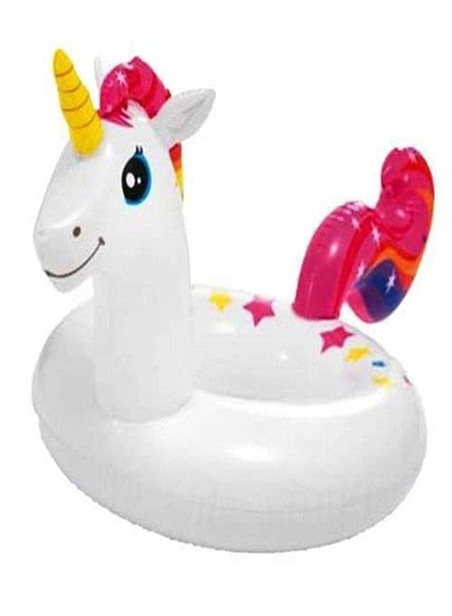 STACKRAID Big Animal Unicorn Ring for Swim Pool Aid Trainer Float for Kids Pool Accessories (Pack of 1) - Image 3