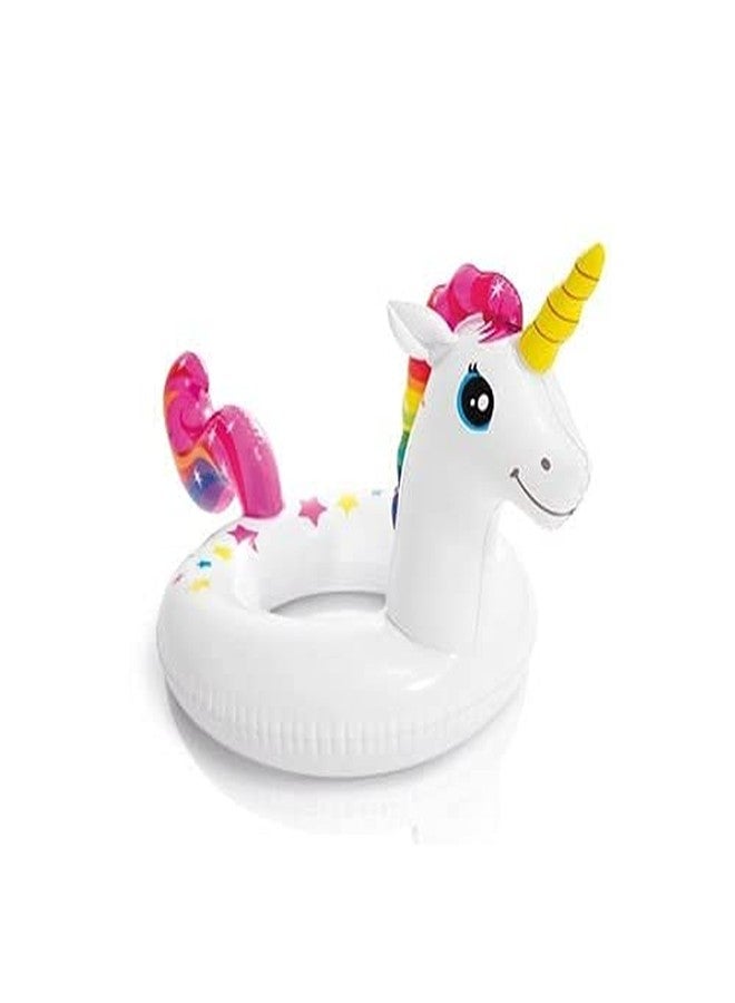STACKRAID Big Animal Unicorn Ring for Swim Pool Aid Trainer Float for Kids Pool Accessories (Pack of 1) - Image 4