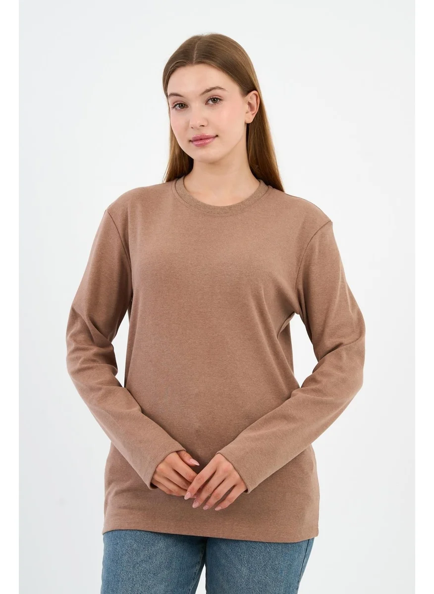 Alexander Gardi Crew Neck Basic Lycra Sweatshirt (WK25512WN)