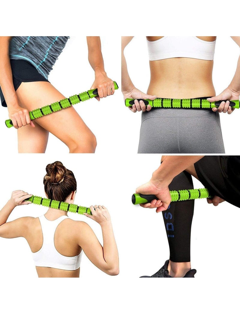 5-In-1 Large Size Foam Roller Kit with Muscle Roller Stick and Massage Balls for Physical Therapy Pain Relief Myofascial Release Balance Exercise - Image 5
