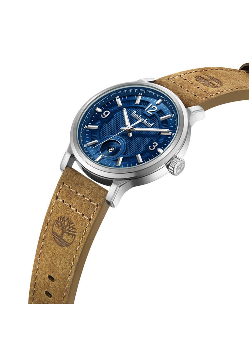 Timberland Men Birch Road Green Dial Stainless Steel Bracelet Analog Watch for Men, 45mm - Image 2