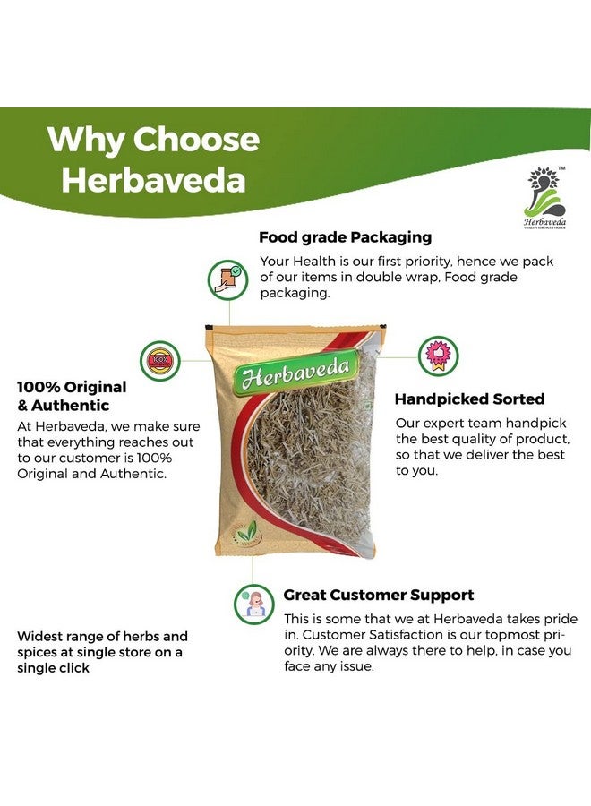 LEANBEING Herbaveda- Shankhpushpi 200g | Convolvulus Pluricaulis, Shankhini, Kambumalini, Samkhapushpi, Sadaphuli, and Sankhaphuli | For Tea, Superherb for Memory & Sleep, Helps with Headache - Image 3