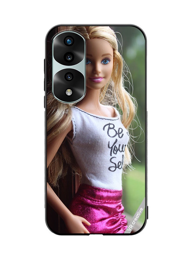 VR CREATIVE Protective Case Cover For Honor 70 Pro Barbie Doll Design Multicolour - Image 1