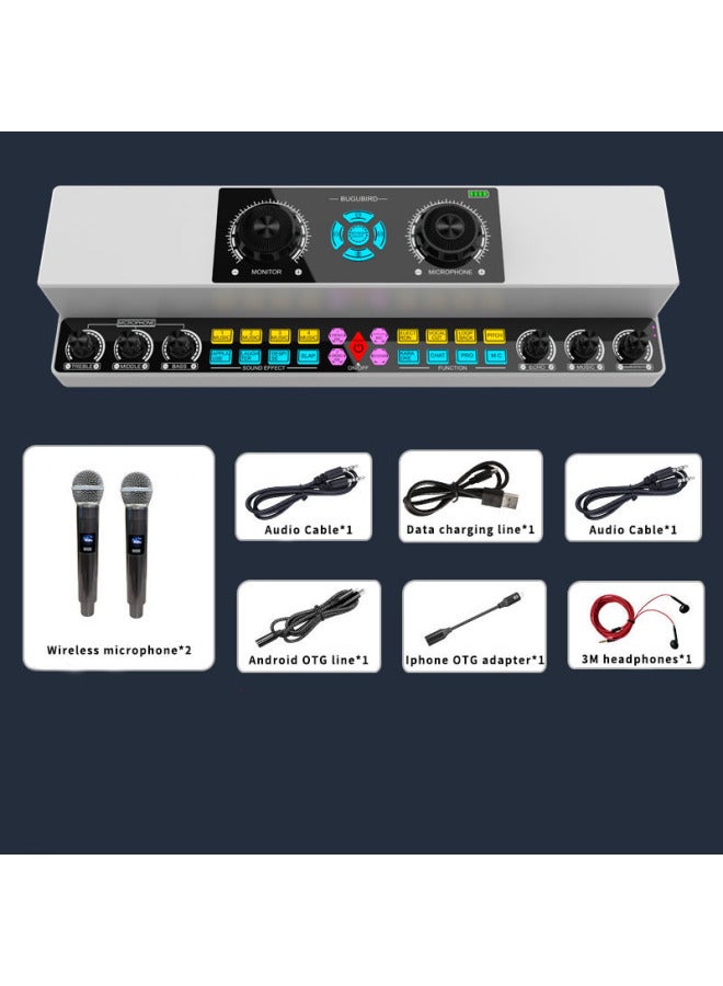 كوكو Y6 جهاز صوتي شامل للغناء الحي، كروكي، بلوتوث لاسلكي، مكبر صوت داخلي وخارجي لرقص الساحة - Image 1