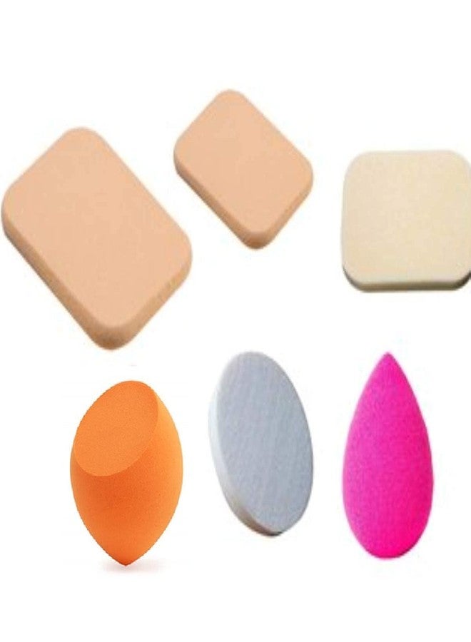 Glamezone 6 in 1 makeup sponge and Puff set for make up - Image 5