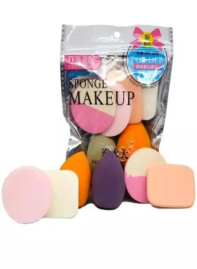 Glamezone 6 in 1 makeup sponge and Puff set for make up - Image 1