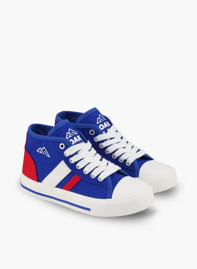 Oaklan By Shoexpress Boys Colourblock Lace-Up Ankle Sneakers