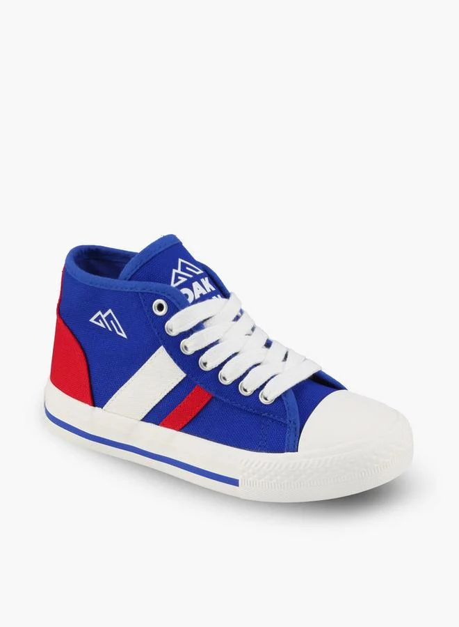 Oaklan By Shoexpress Boys Colourblock Lace-Up Ankle Sneakers