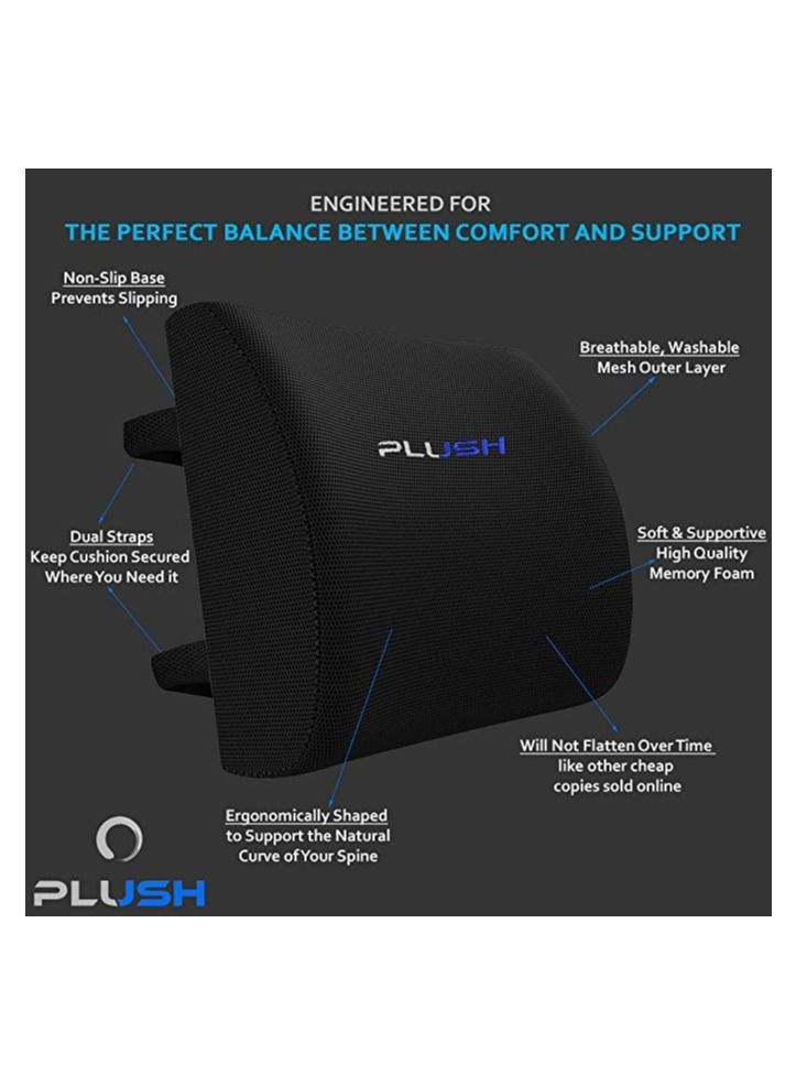 بلش وسادة دعم قطني جل محشوة بالجلد الإبداعي للكرسي - Image 4