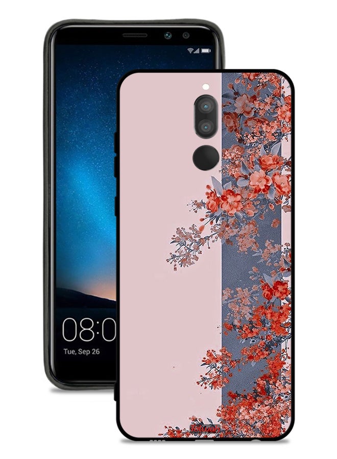 Tolwak Huawei Mate 10 Lite Protective Case Cover Tree Leaves And Flowers Art - Image 1
