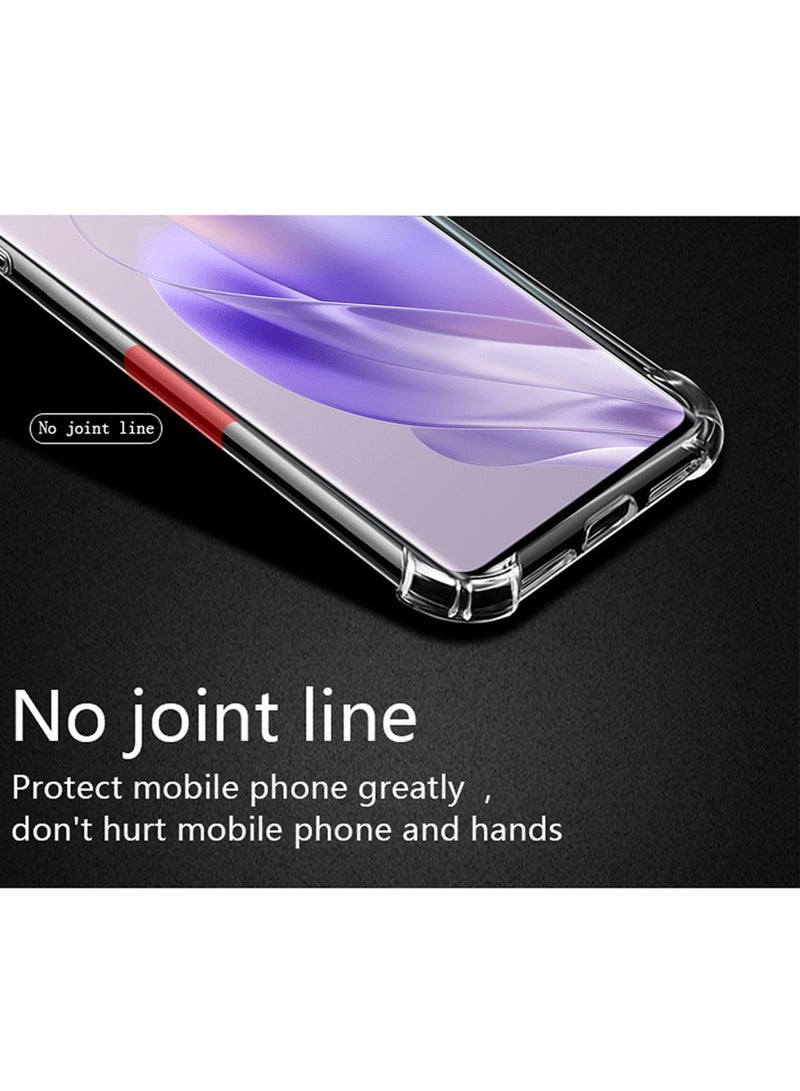Infinix ZERO 30 4G TPU Bumper Corner Case with Camera Lens Protection Transparent Protective Back Cover