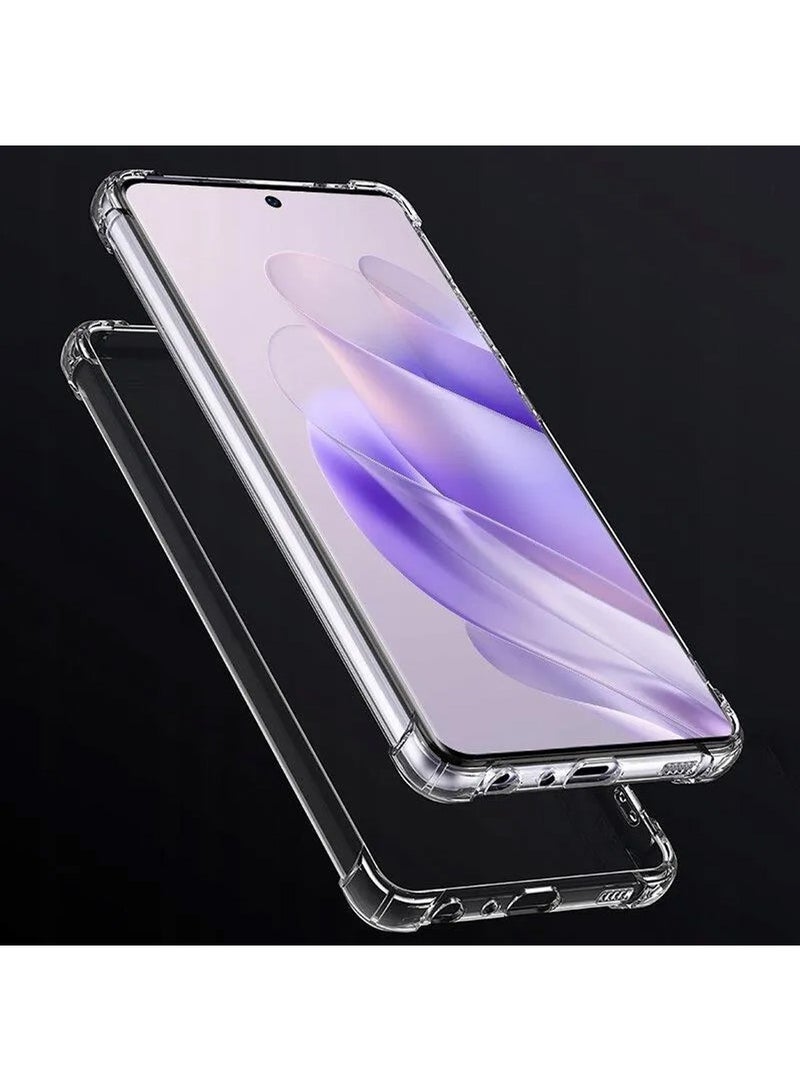 Infinix ZERO 30 4G TPU Bumper Corner Case with Camera Lens Protection Transparent Protective Back Cover