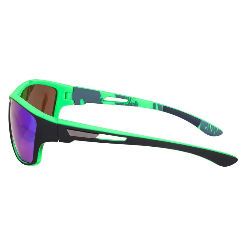 Dervin UV Protected Polarized Sports Sunglasses for Men Driving Cycling Fishing Cricket Sunglasses - Image 3
