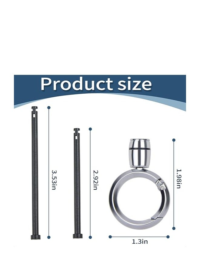 OUYoo غطاء مفتاح سيارة تويوتا الذكي من OUYoo مع سلسلة مفاتيح، غلاف ناعم من TPU، متوافق مع طرازات Highlander 2020–2022، وCorolla، وPrius 2018–2024، وRAV4، وCamry 2018–2023، وC-HR، وAvalon، وGT86، يدعم مفاتيح تويوتا الذكية ذات 2/3/4 أزرار، مزوّد بسلسلة مفاتيح. - Image 5