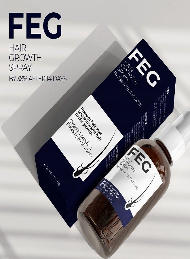 FEG Hair Growth Spray 50ml - Image 2