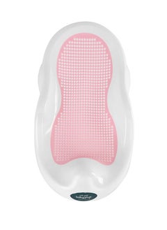 BABY PLUS Lying Baby Bathtub, Newborn - Pink  - Image 3