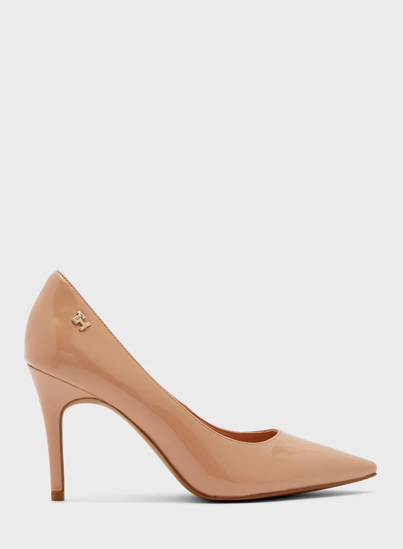 TOMMY HILFIGER Feminine Patent High Heel Pump - TRK