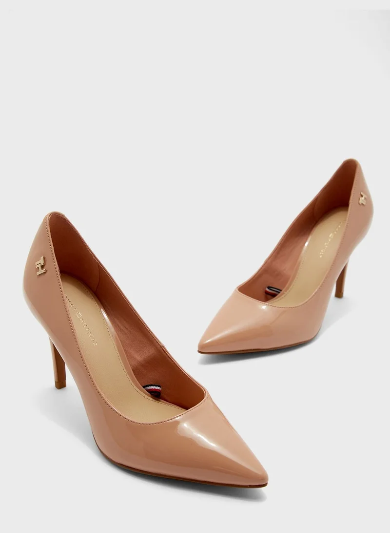 TOMMY HILFIGER Feminine Patent High Heel Pump - TRK