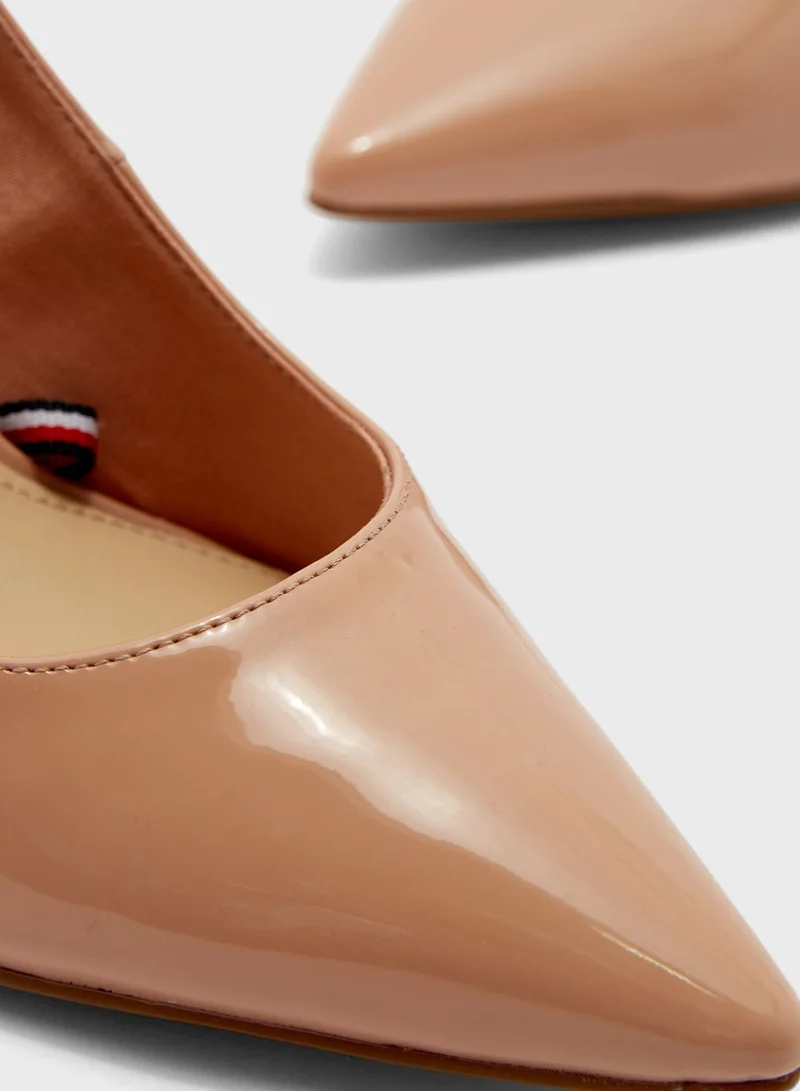 TOMMY HILFIGER Feminine Patent High Heel Pump - TRK