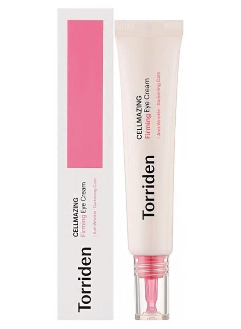 Torriden CELLMAZING Collagen Firming Eye Cream with an Eye Massager 30ml - Image 1