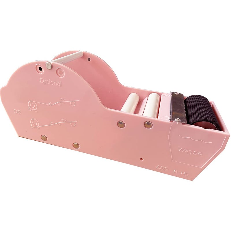 WELSTIK Water Activated Gummed Kraft Paper Tape Packaging Dispenser 3 Inch for Shipping, Carton and Box Sealing, Pink - Image 3