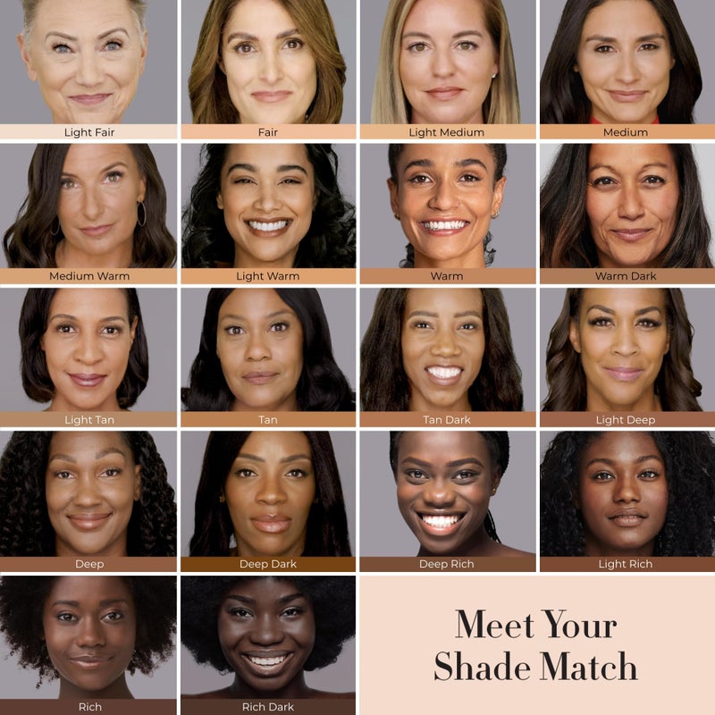 LUMINESS Silk Airbrush Spray Foundation - Full Coverage Foundation - Formula Hydrates & Moisturizes with Hyaluronic Acid, Aloe Vera & Hydrolyzed Silk (Shade - Medium) - Image 5