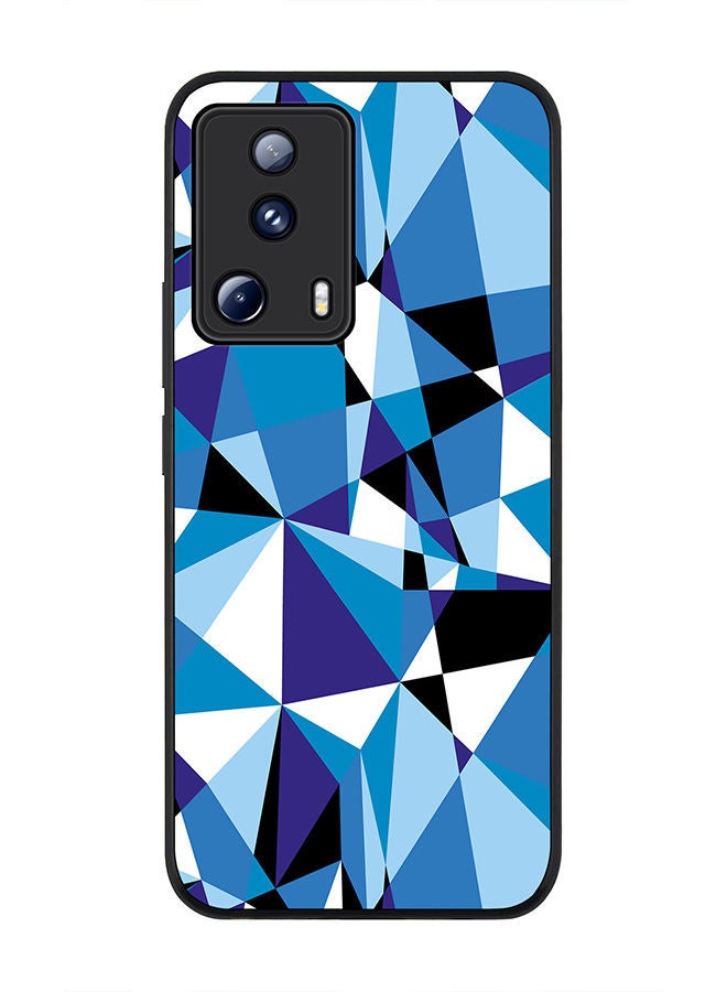 Stylizedd Rugged Black edge case for Xiaomi 13 Lite 5G / Xiaomi Civi 2 5G, Slim fit Soft Case Flexible Rubber Edges Anti Drop TPU Gel Thin Cover -  Crystal Prism - Image 1