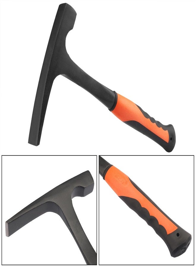 GENHAKON 2 Pack 30 oz, brick hammer, Masonry Hammer, All Steel Geologist Hammer, Bricklayer's/Mason's Hammer for Mining, by GENHAKON - Image 3