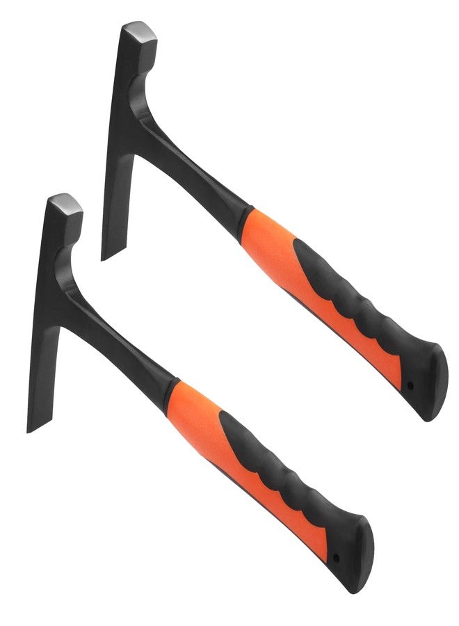 GENHAKON 2 Pack 30 oz, brick hammer, Masonry Hammer, All Steel Geologist Hammer, Bricklayer's/Mason's Hammer for Mining, by GENHAKON - Image 4