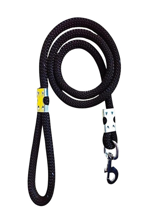 PET FUN Heavy Duty Nylon Dog Leash 56 Inch, 22mm Thick - Anti-Slip Padded Handle Rope Leash with Strong Metal Hook for Medium & Large Dogs, Training & Walking - Image 4