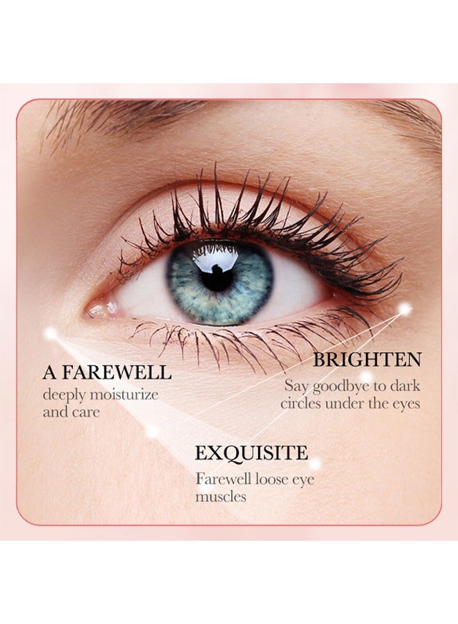 بيو أكوا 98٪ حمض الهيالورونيك روز كريم مرطب للعين - حمض الهيالورونيك يعالج الانتفاخ والهالات السوداء ، ويقلل من أكياس العين ، وينعم التجاعيد ، ويضيء البشرة 20 جم - Image 3