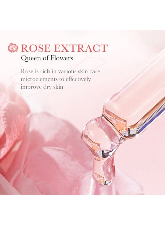 بيو أكوا 98٪ حمض الهيالورونيك روز كريم مرطب للعين - حمض الهيالورونيك يعالج الانتفاخ والهالات السوداء ، ويقلل من أكياس العين ، وينعم التجاعيد ، ويضيء البشرة 20 جم - Image 4