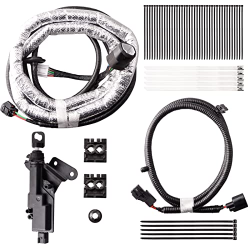 GrteRokky Power Tailgate Lock w/Wiring Harness Compatible for 2019-21 Toyota Tacoma Extended Cab 6ft Truck Bed Crew Cab 5.5ft Truck Bed Power Lock Assembly PK3B6-35JS0 - Image 2
