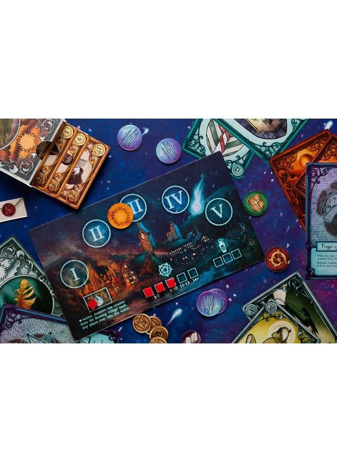 Brybelly - Wolves Of Mercia Ultimate Werewolf Social Deduction Strategy & Murder Mystery Board Game 49 Jumbo Tarot Cards Thrilling Large Group Game For 516 Players For Parties & Family Game Night - Image 1