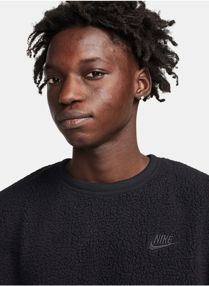 Nike Club+ Sherpa Winter Sweatshirt