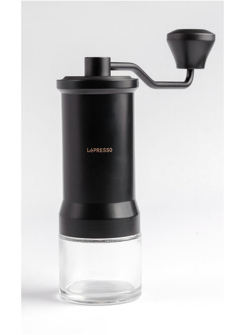 Conical Burr Grinder with Glass Container / High Precision Grinding / 35g / Perfect Grip / Compact and Lightweight / Durable Grinder - Black - pzsku/Z1078A750304C913E3927Z/45/_/1737354135/fc8df010-d827-448a-9c38-b11c9458f9b7