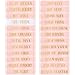 JellyArch 24 Pcs Bride Sash Bachelorette Party Bridesmaid Sashes Set Bridal Team Sash Bachelorette Party Sashes Bridal Shower Decorations Bride Gifts for Bridesmaids Maid of HonorWhite Rose Gold - Image 3