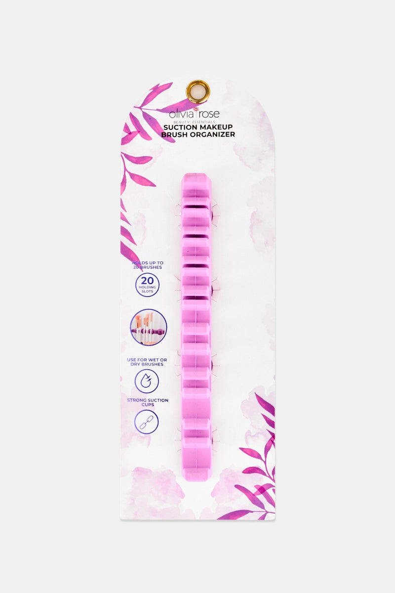 Olivia Rose Suction Makeup Brush Organizer, Lilac - Image 1