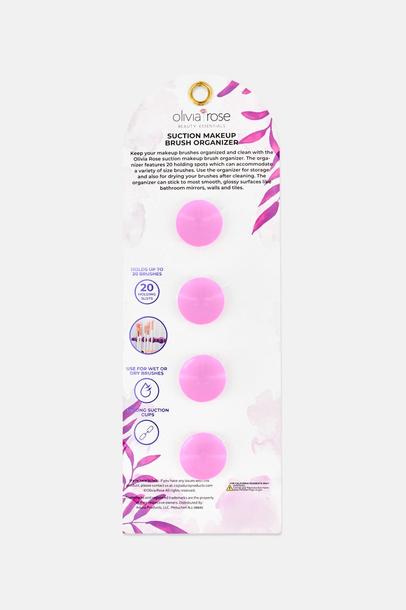 Olivia Rose Suction Makeup Brush Organizer, Lilac - Image 3