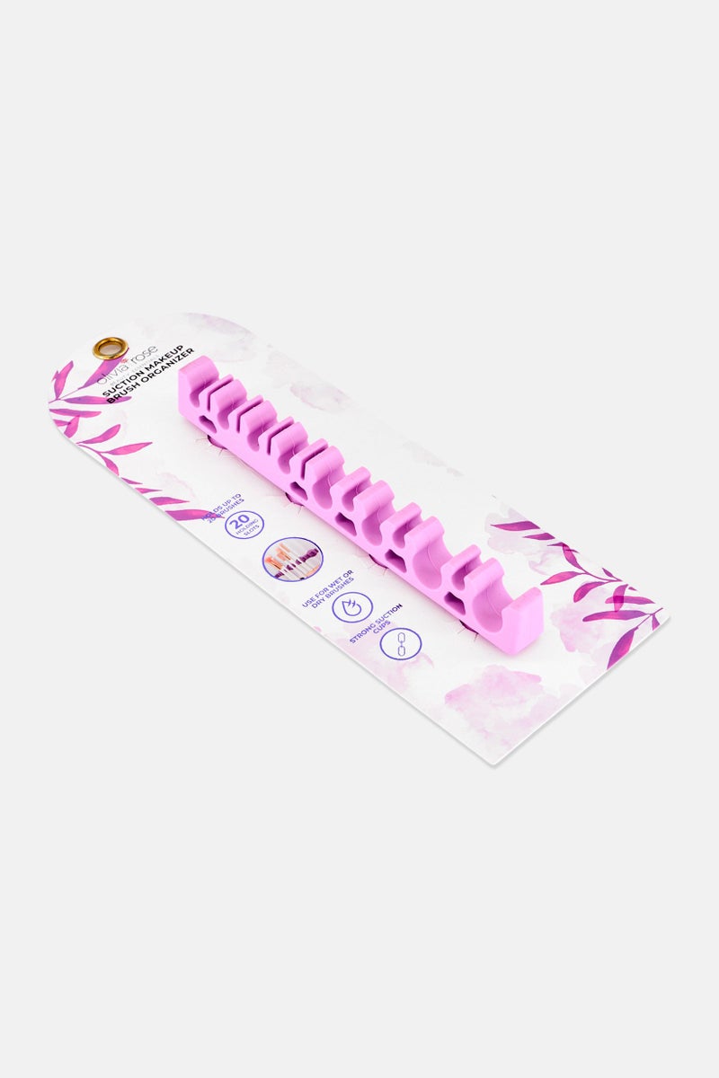 Olivia Rose Suction Makeup Brush Organizer, Lilac - Image 2
