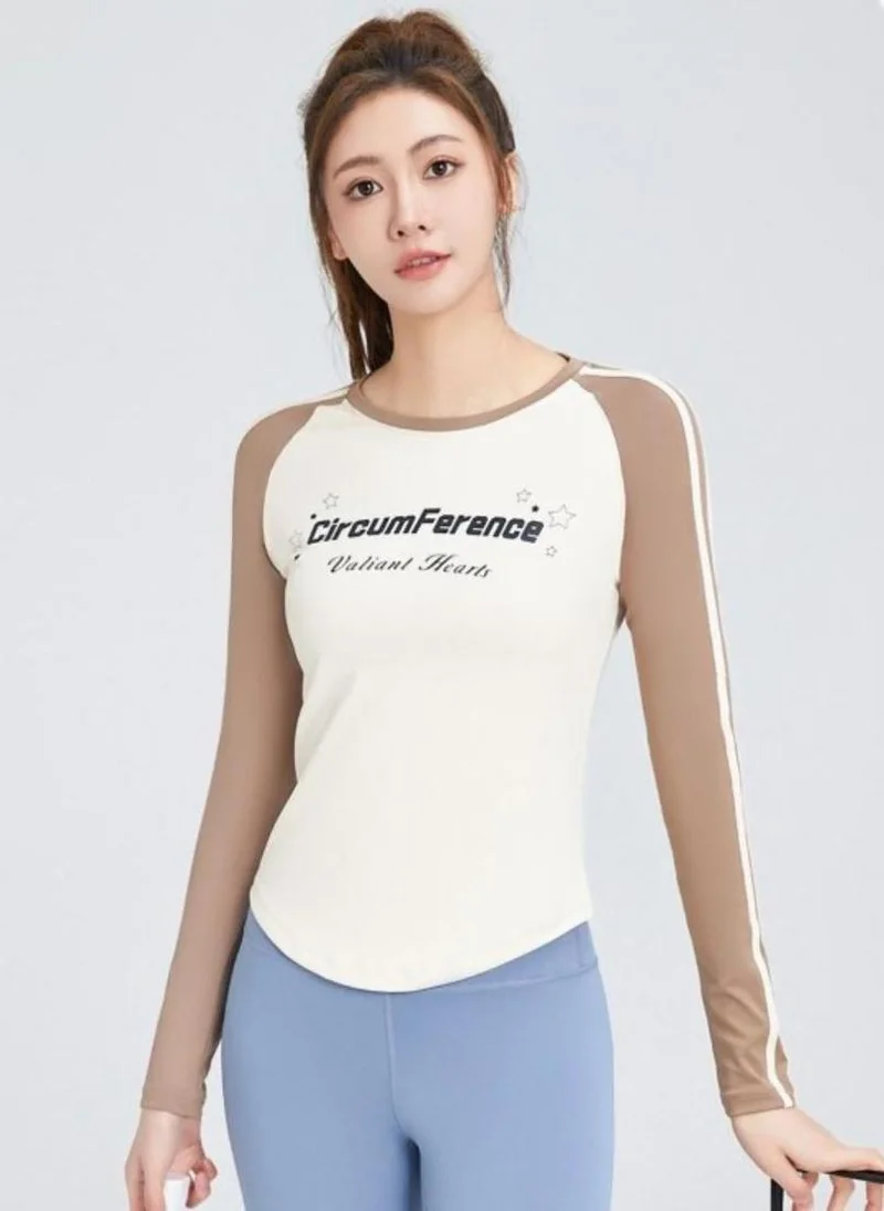 يونيكي Multicoloured Typography Printed Slim Fit T-shirt