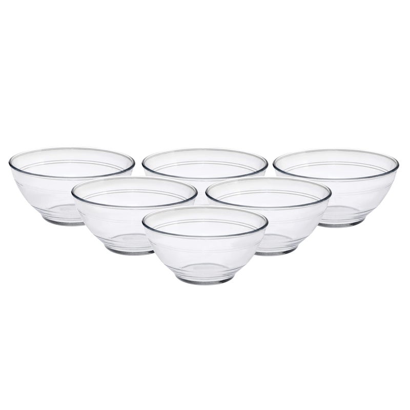 Duralex LYS Clear Parisian Bowl 510 ML 6 Pcs (2009AF/6) - Image 1