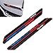 Hugwits 2 PCS Car Door Scratch Protector Trim PVC Black Sport Style Car Bumper Protector Stickers SelfAdhesive Angled Fold Body Containment Strip Universal for Most Cars - Image 2